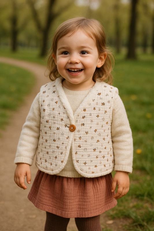 Le Gilet de Berger "Réversible" 2 looks en 1