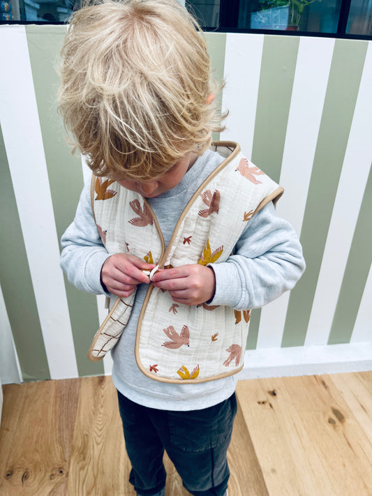 Gilet de berger Matelassé "réversible"