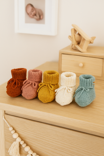 Chaussons Tricotés main