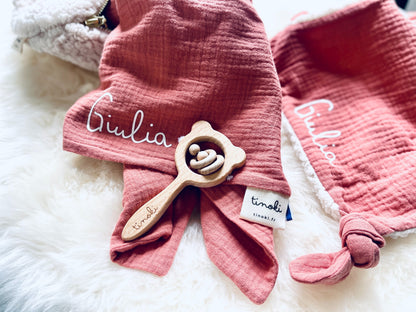 Coffret SACHA (Doudou+Lange+trousse XXL)