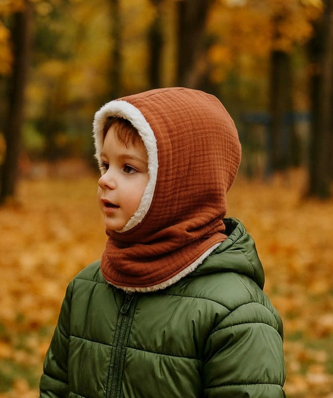 La Cagoule ultra douce et réversible