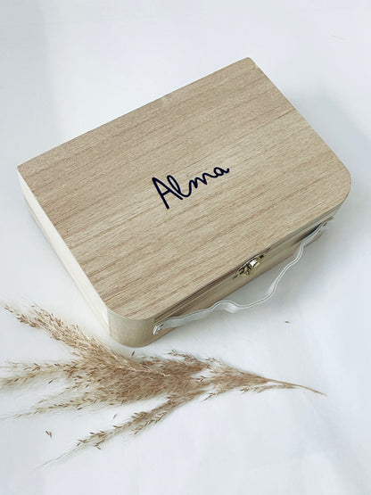 Valisette en bois Personnalisée