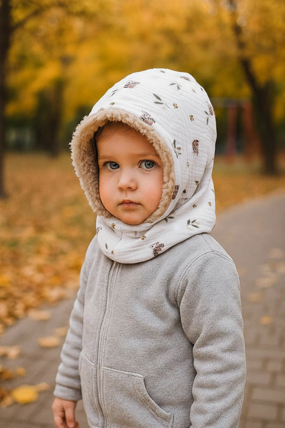 La Cagoule ultra douce et réversible