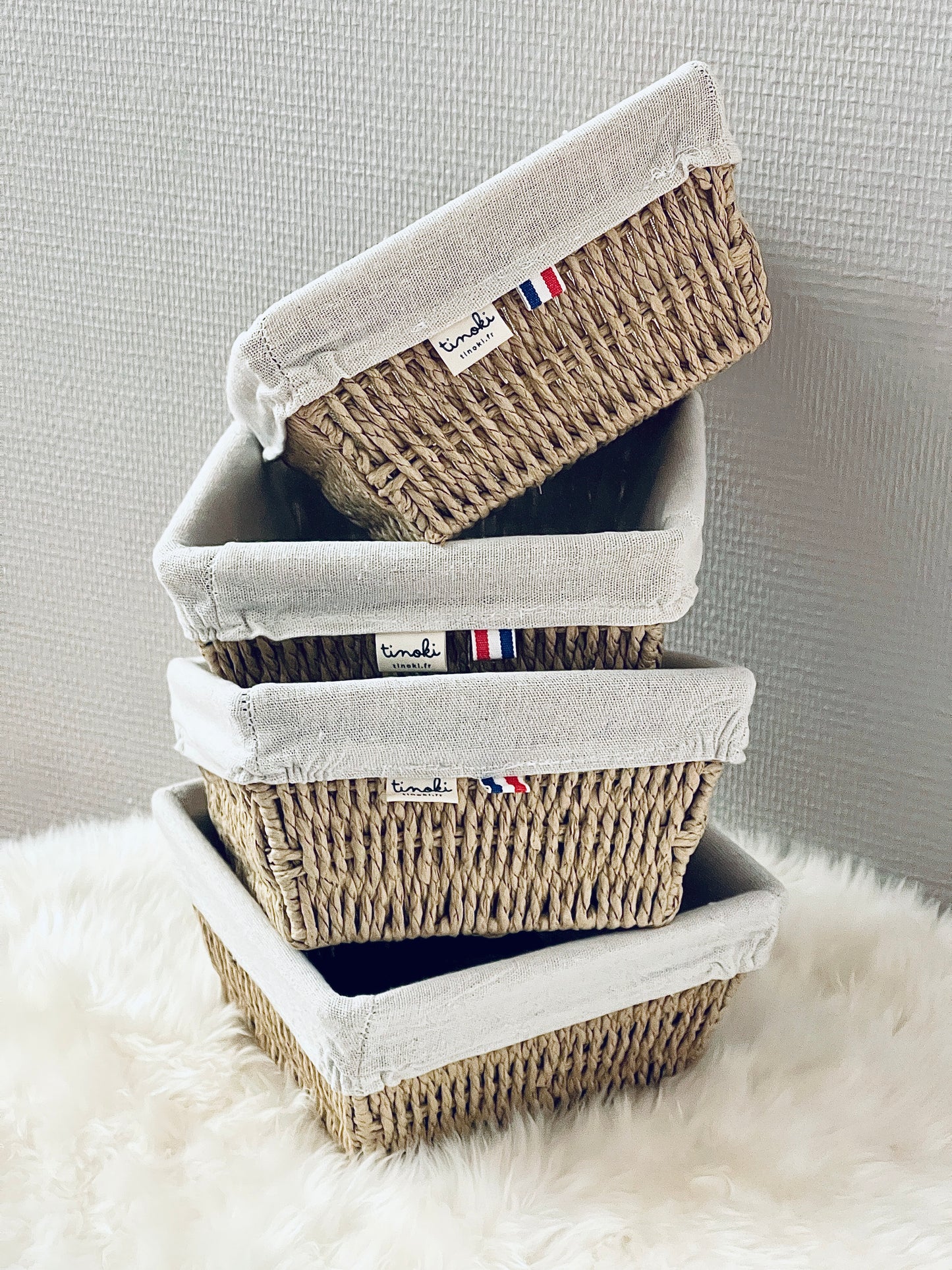 Le Panier en Osier & Lin