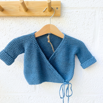 Layette bébé tricoté main