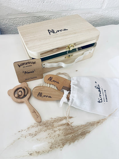 Valisette en bois Personnalisée