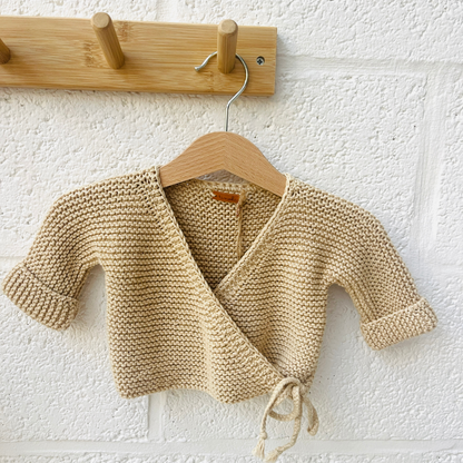 Layette bébé tricoté main