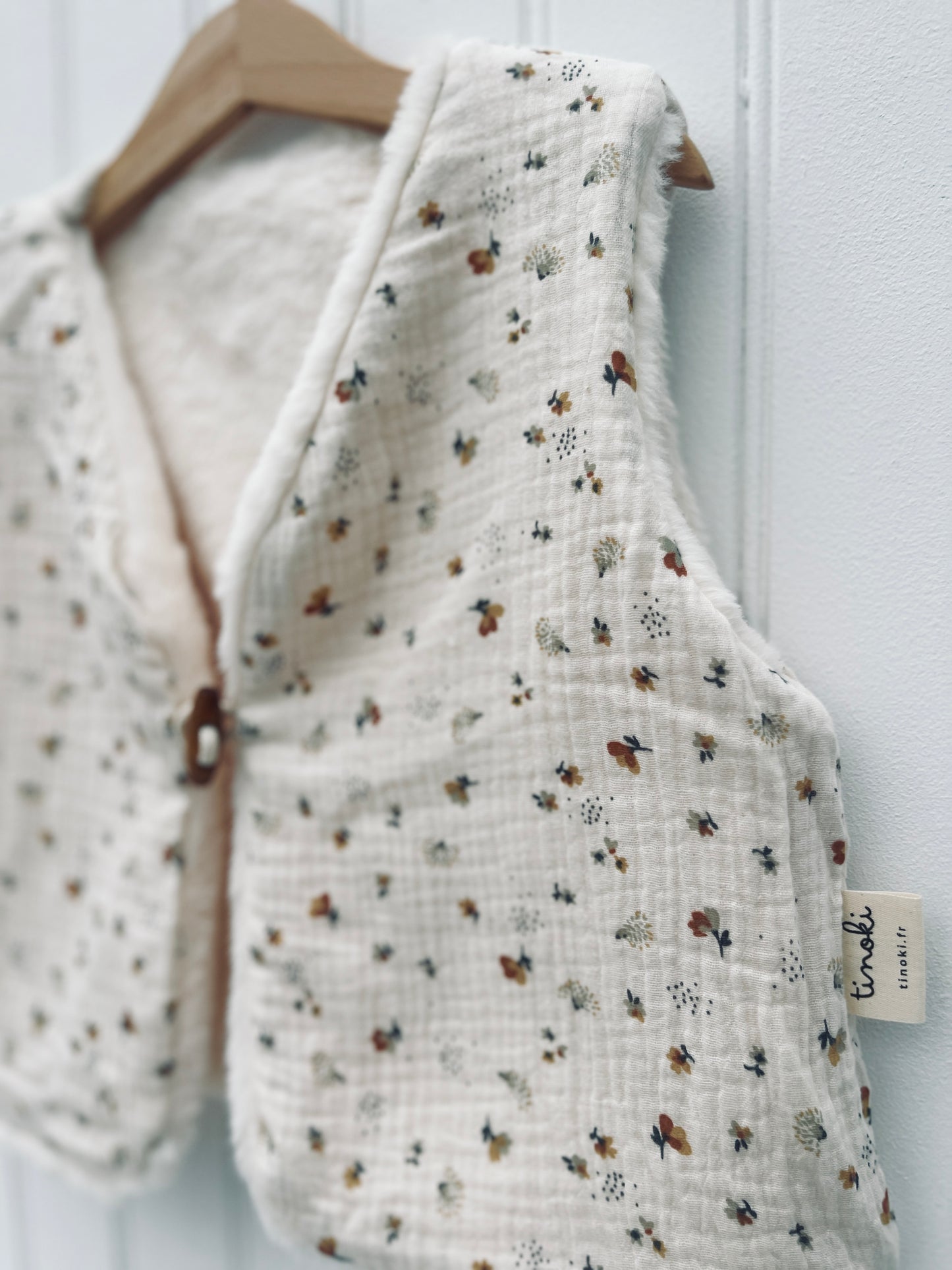 Le Gilet de Berger "Réversible"  2 looks en 1