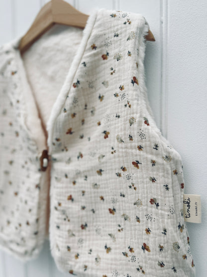 Le Gilet de Berger "Réversible"  2 looks en 1