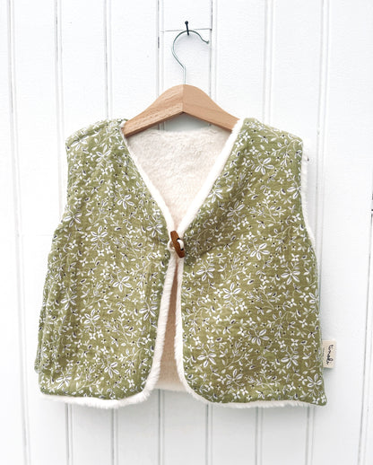 Le Gilet de Berger "Réversible"  2 looks en 1