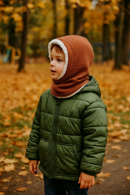 La Cagoule ultra douce et réversible