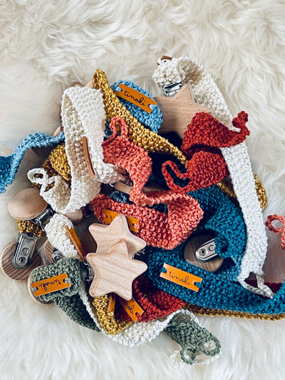 L'AttacheTétine "CROCHET" fait main