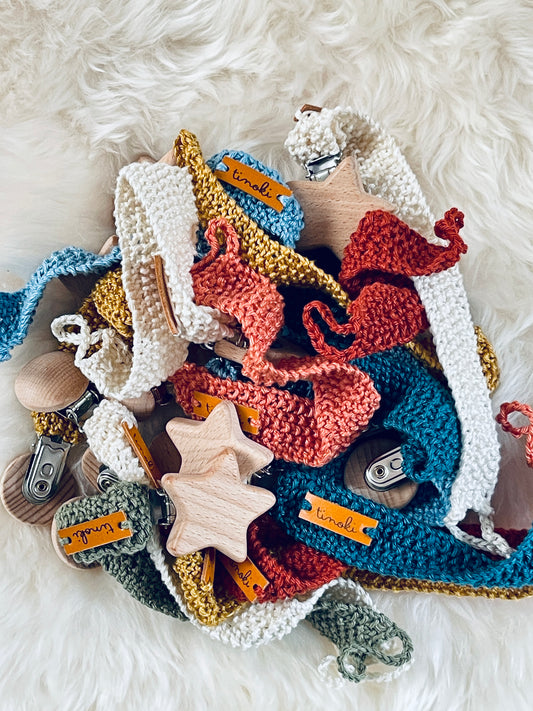 L'AttacheTétine "CROCHET" fait main