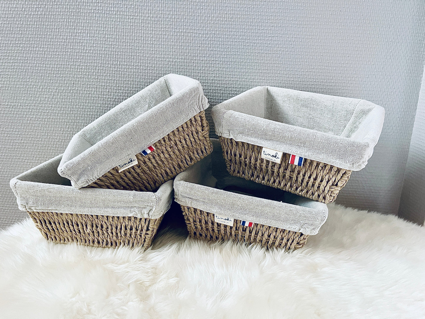 Le Panier en Osier & Lin