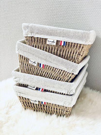 Le Panier en Osier & Lin