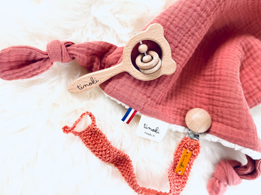 Coffret JADE (Doudou & Attache tétine)