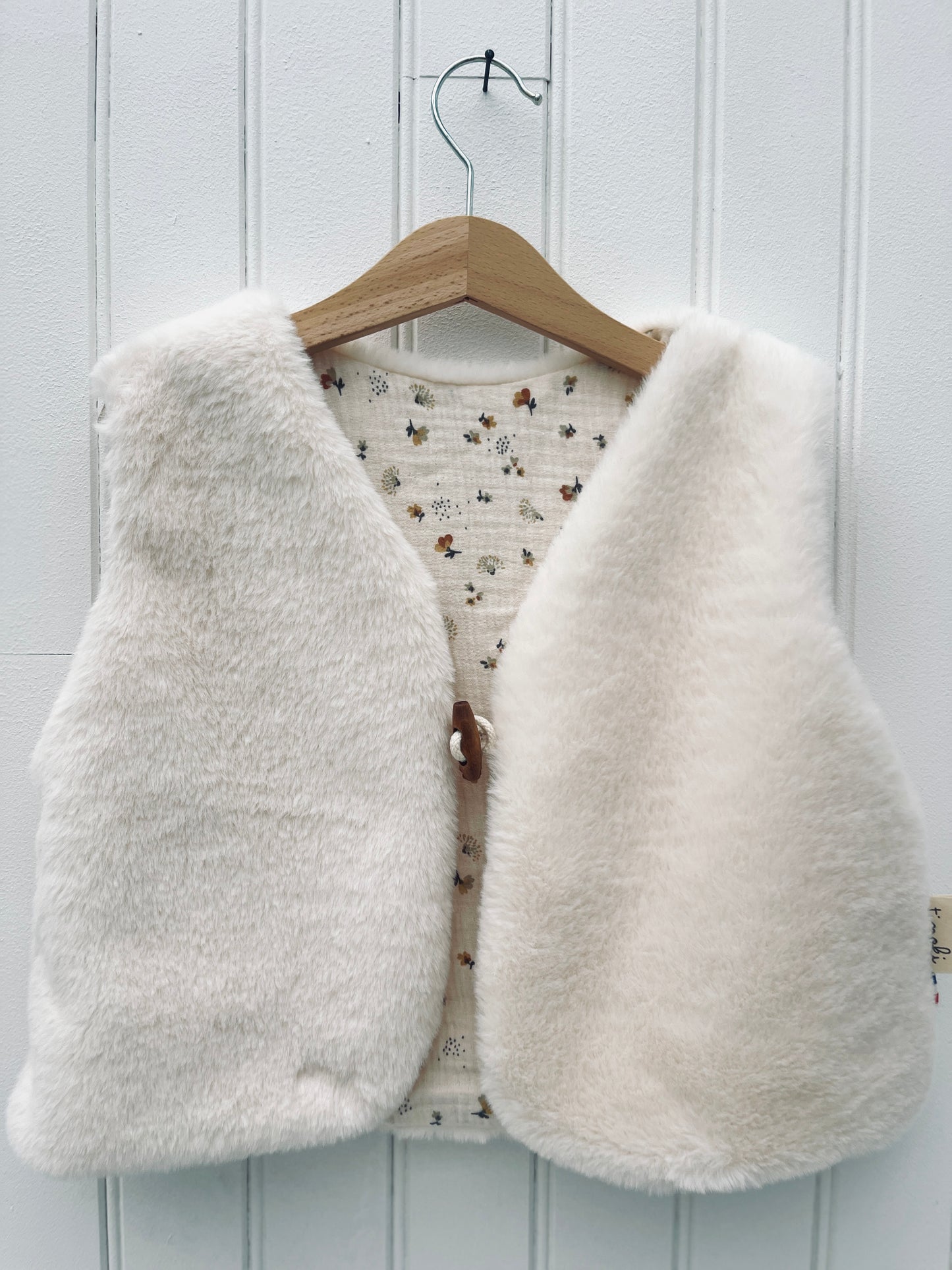 Le Gilet de Berger "Réversible"  2 looks en 1