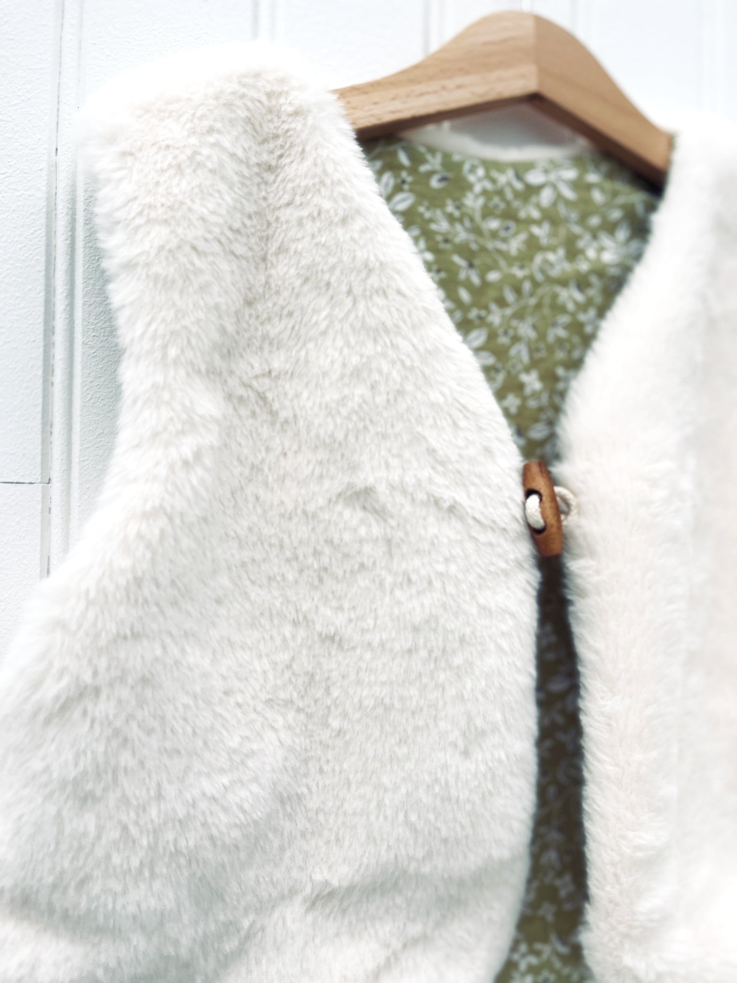 Le Gilet de Berger "Réversible"  2 looks en 1