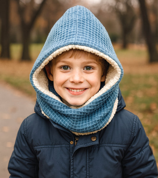 La Cagoule ultra douce et réversible