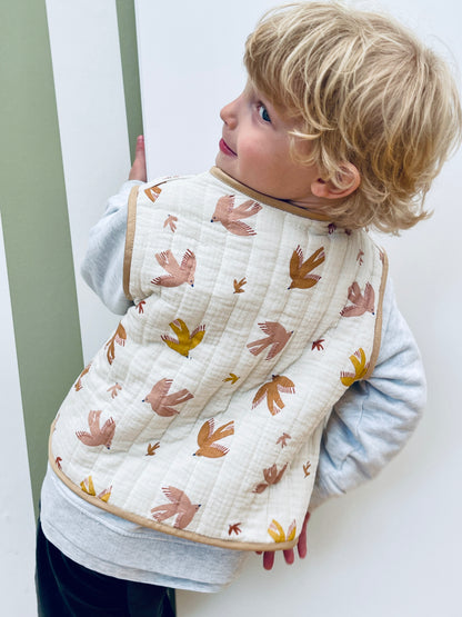 Gilet de berger Matelassé "réversible"