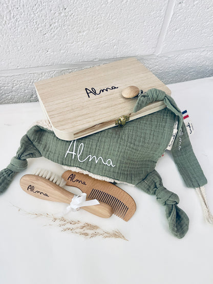 Valisette en bois Personnalisée