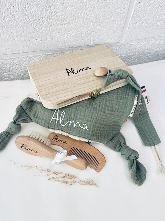 Valisette en bois Personnalisée