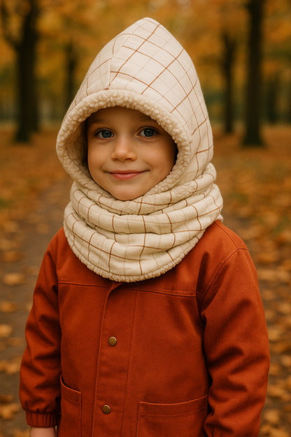 La Cagoule ultra douce et réversible