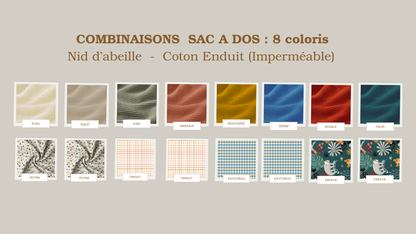 Le Sac à dos Sac à dos enfant personnalisé, doublure Imperméable