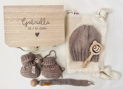Valisette en bois Personnalisée