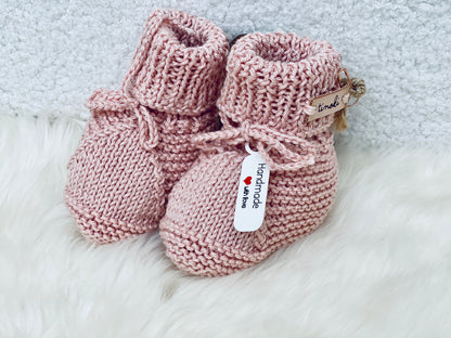 Chaussons Tricotés main