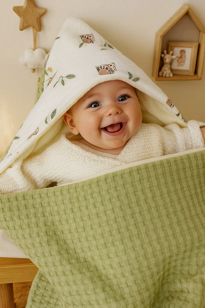 Cape de bain & Couverture 2-en-1