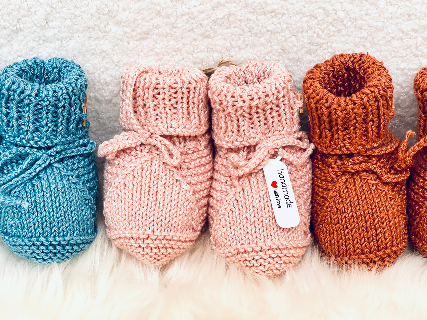 Chaussons Tricotés main