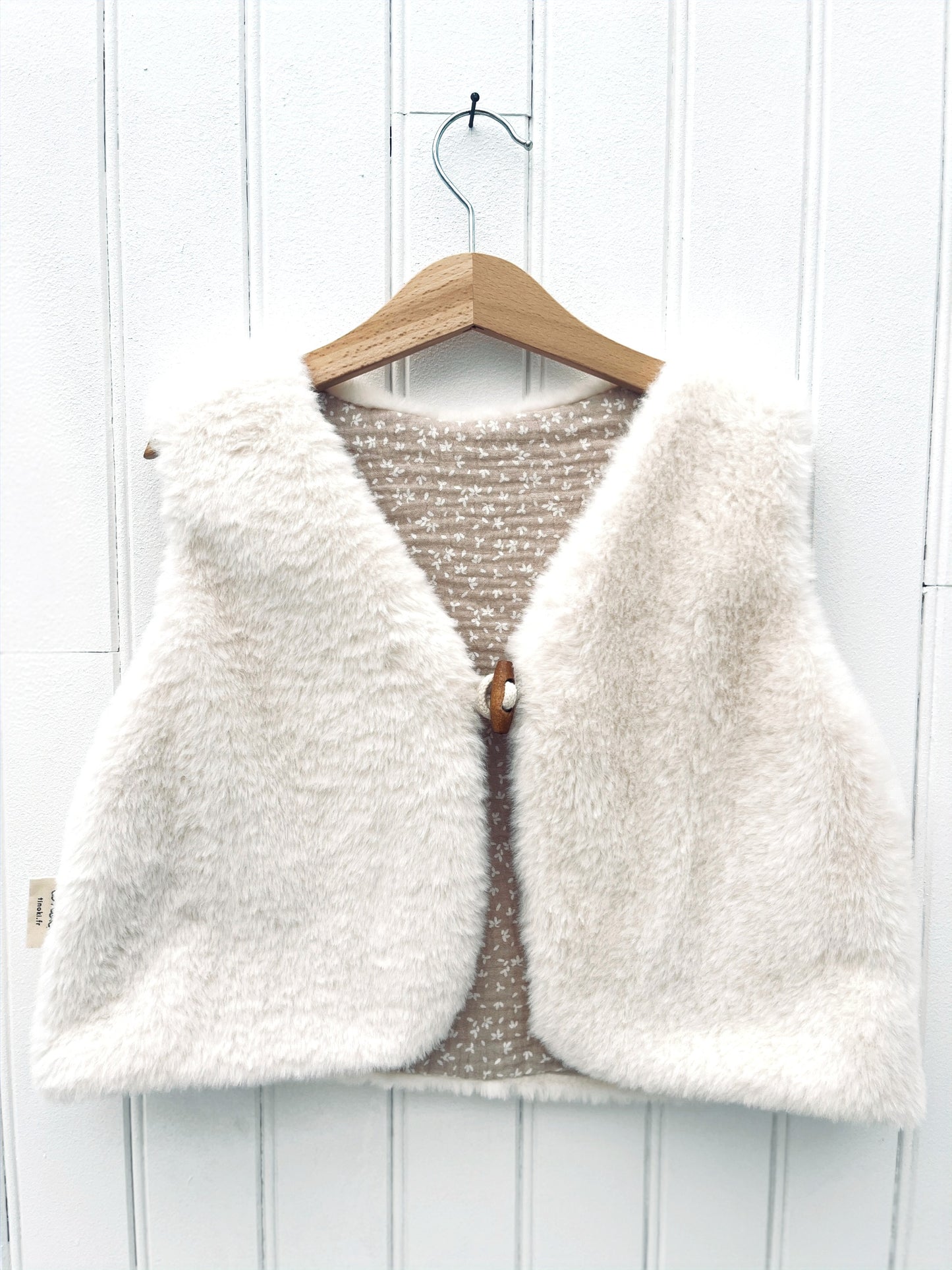Le Gilet de Berger "Réversible"  2 looks en 1