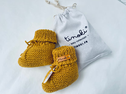Chaussons Tricotés main