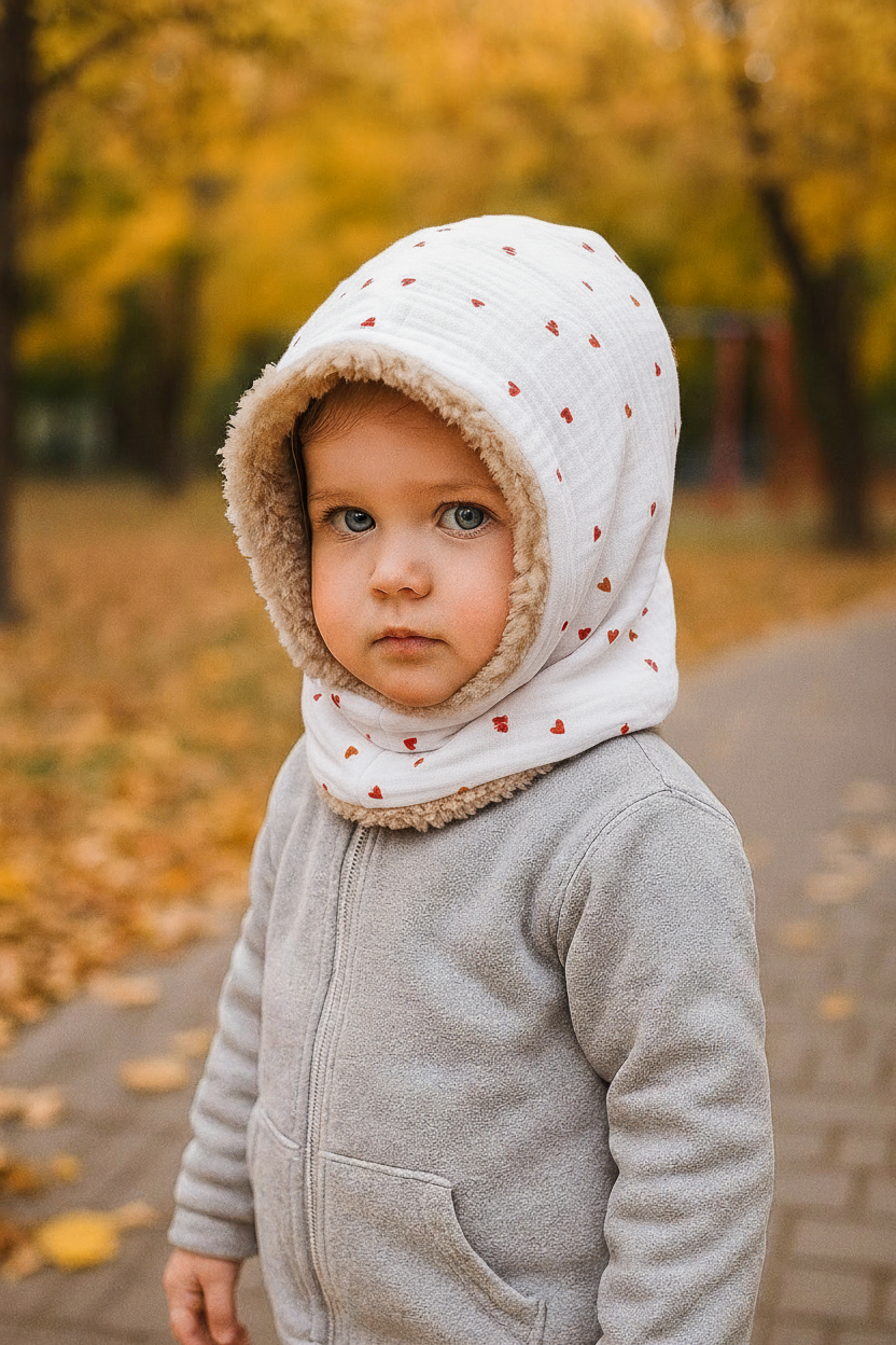 La Cagoule ultra douce et réversible