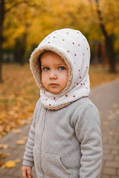 La Cagoule ultra douce et réversible