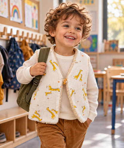Le gilet de berger Réversible " 2 looks en 1 "