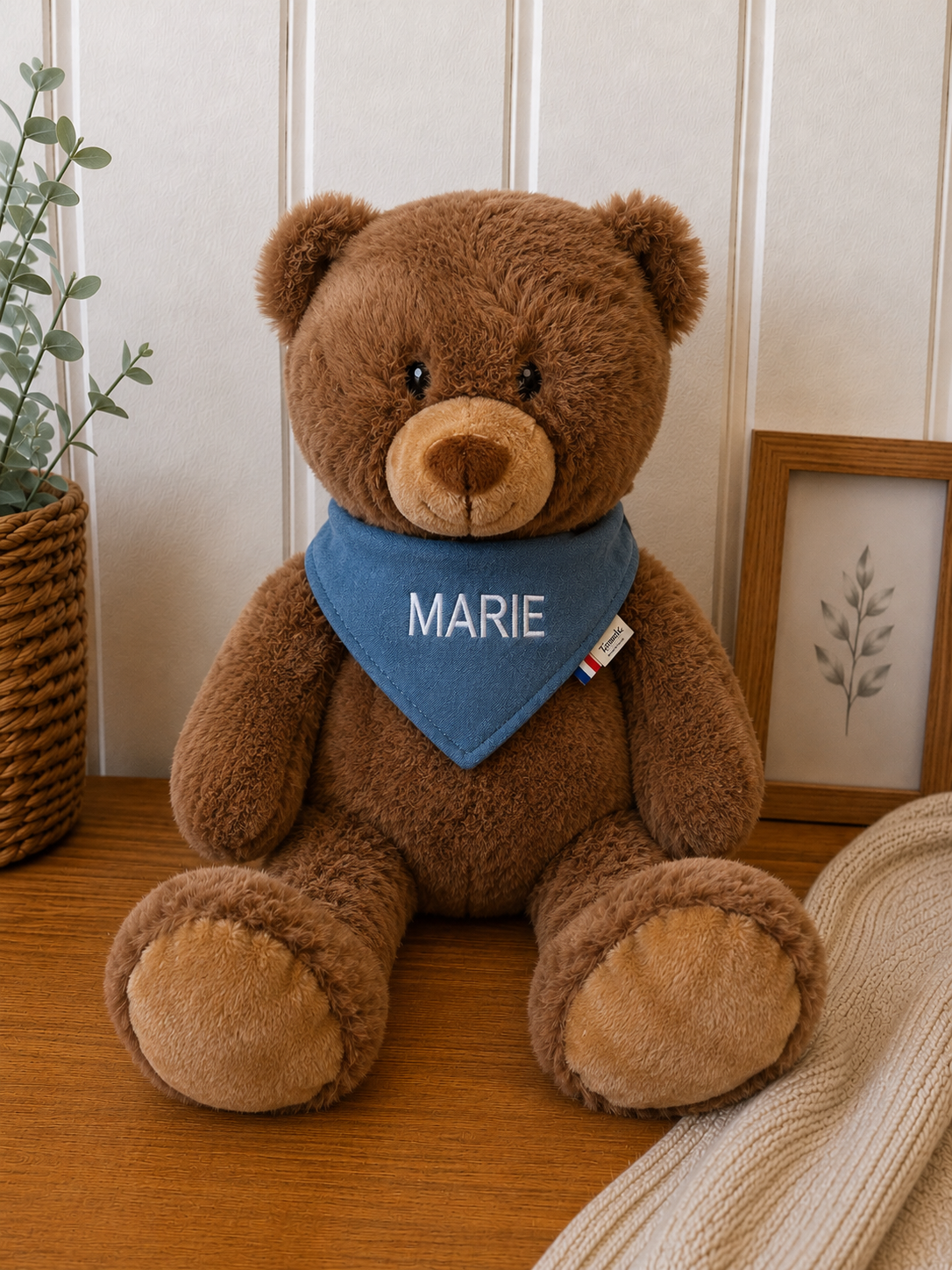 🧸 L’Ourson personnalisé – Un compagnon unique