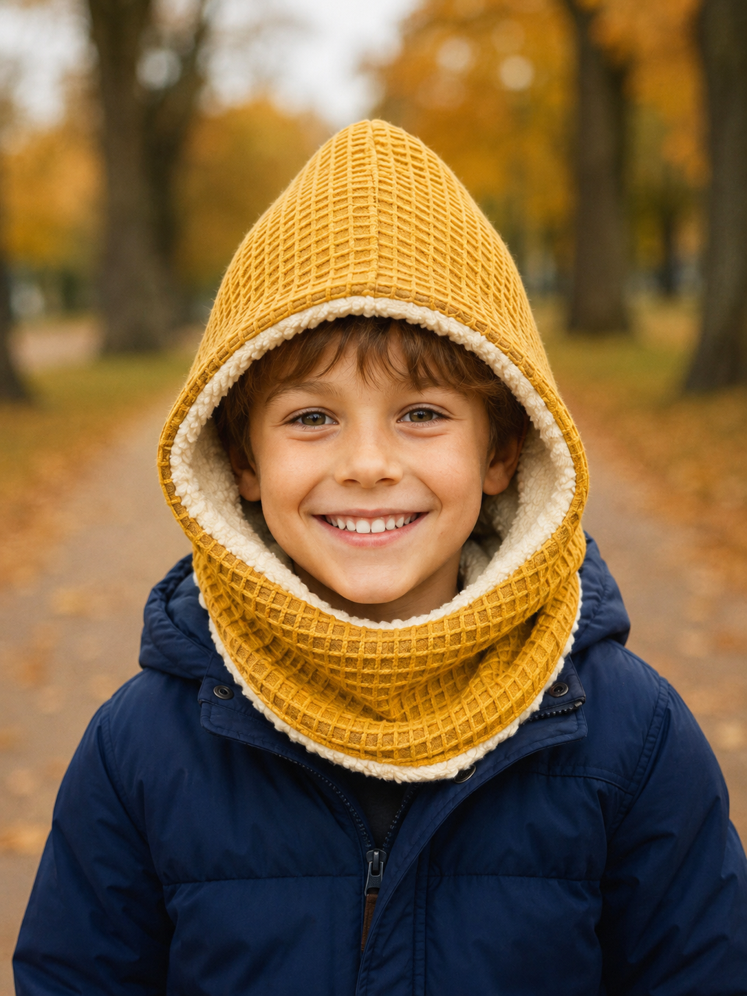 La Cagoule ultra douce et réversible