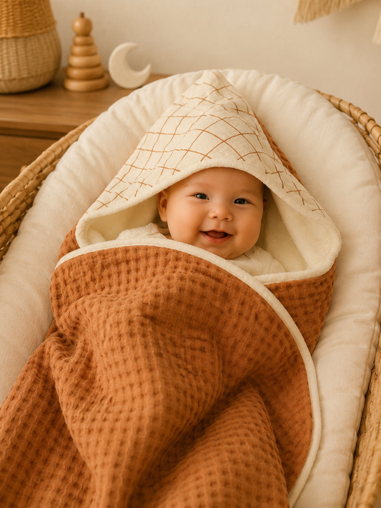 Cape de bain & Couverture 2-en-1