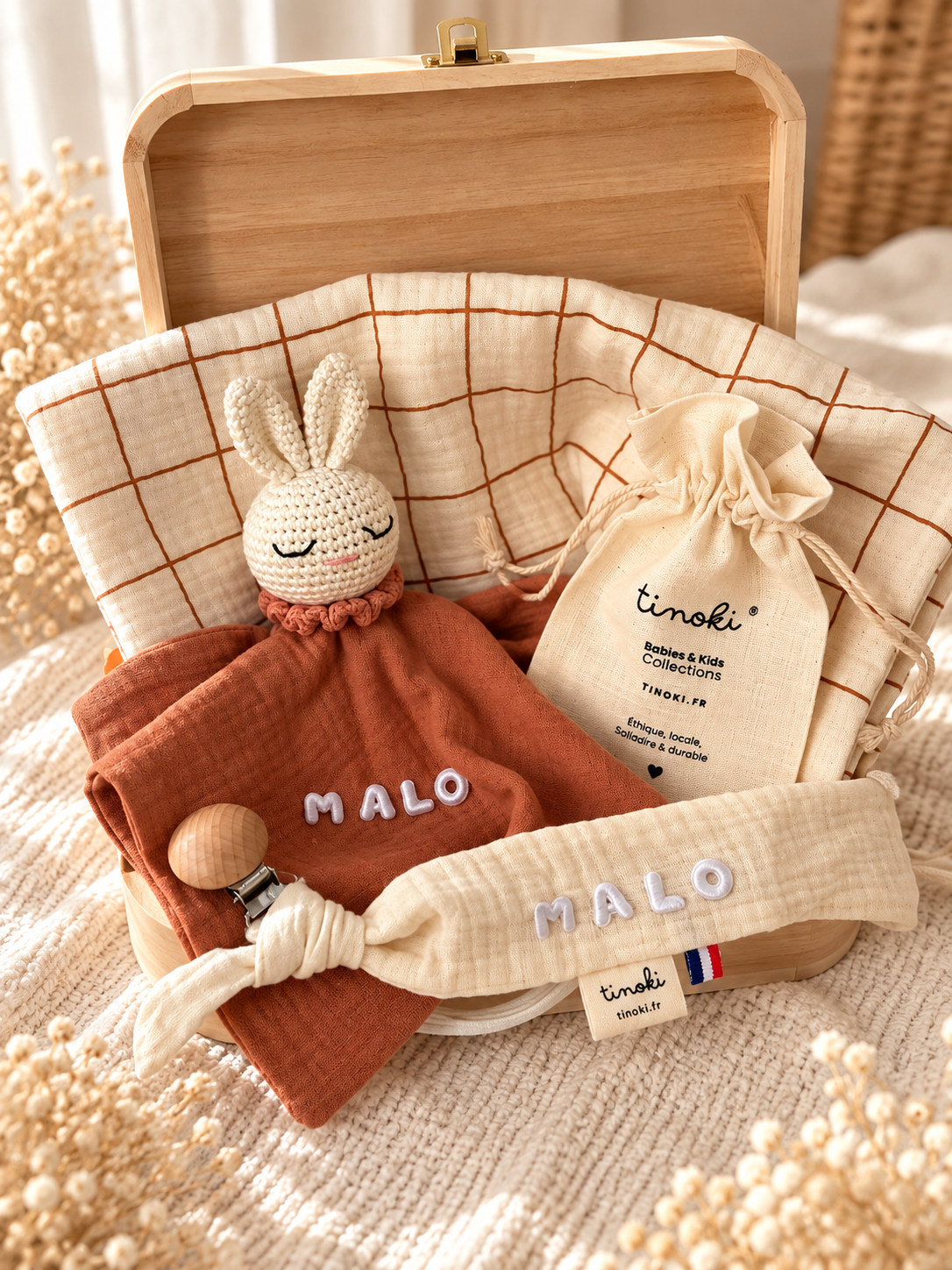 Coffret Bout’Chou – 3 essentiels de naissance | Tinoki