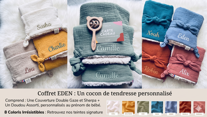 Coffret EDEN (Doudou + Couverture)