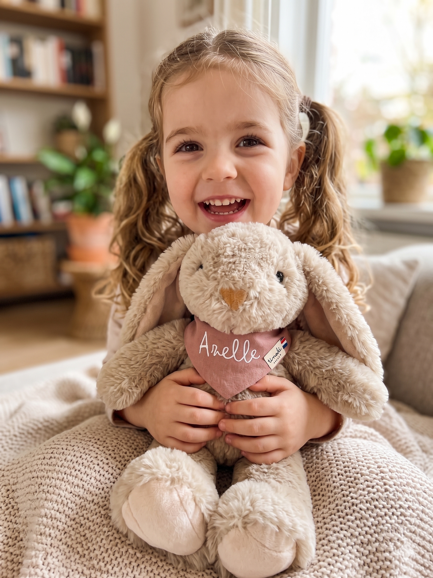 Le Doudou Lapinou Personnalisé