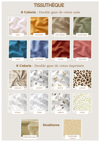 Le Chèche - Écharpe doublée ultra doux & chaud